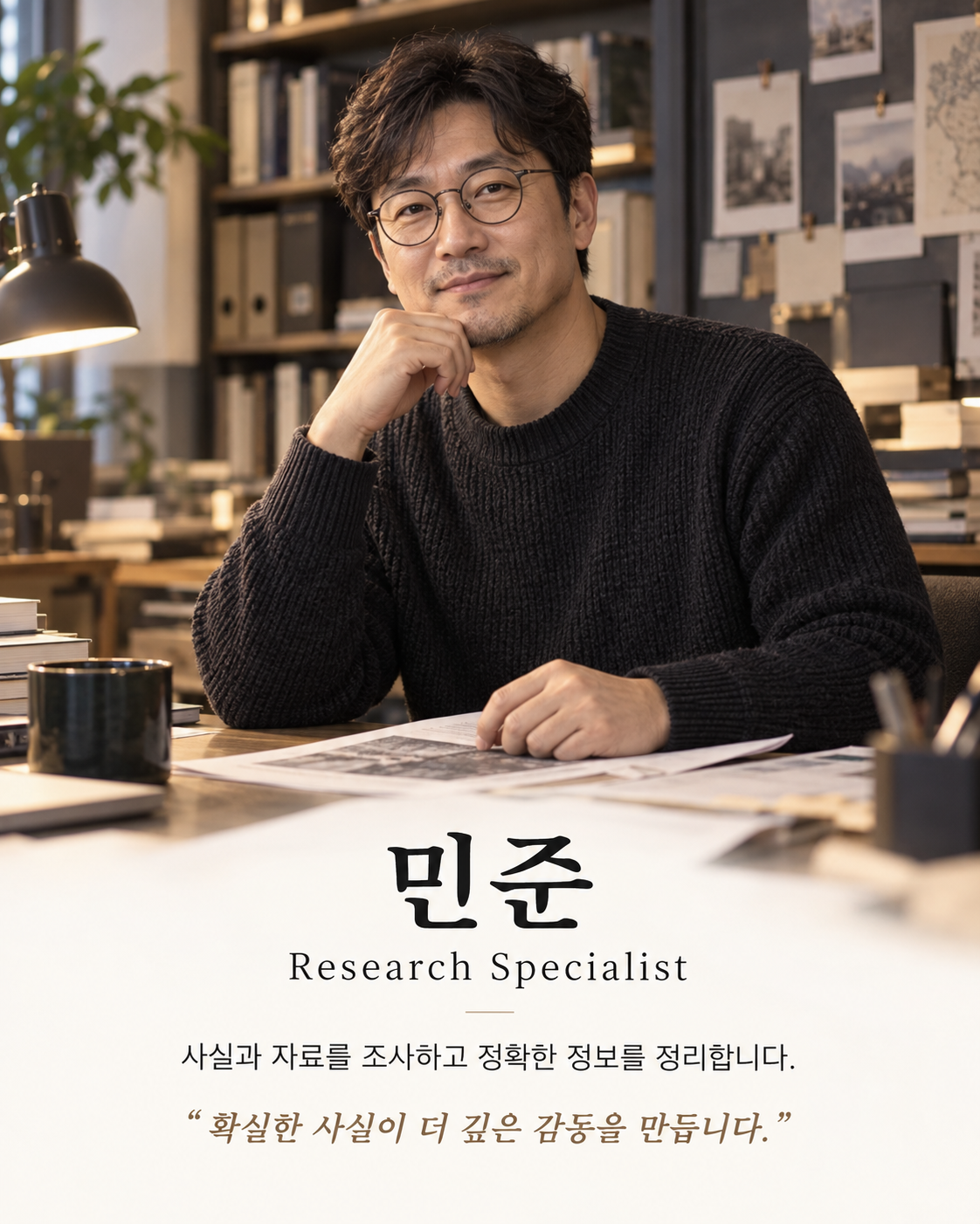 민준 · Research Specialist